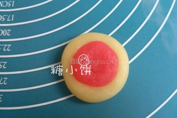 糖小饼美食「和果子 桃子」的做法图解2