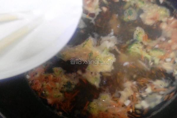 营养疙瘩汤的做法图解9