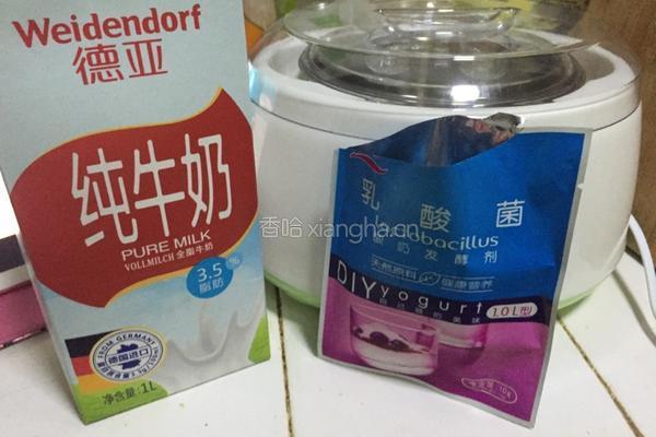 西瓜蜂蜜自制酸奶的做法图解1