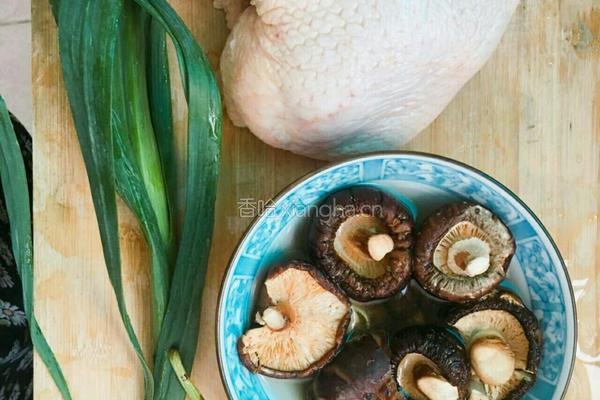 特制香菇鸡肉面的做法图解1