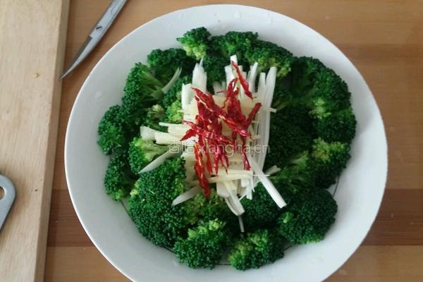 白灼西兰花的做法图解6
