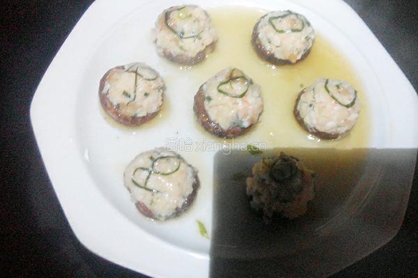鲜虾酿香菇的做法图解13