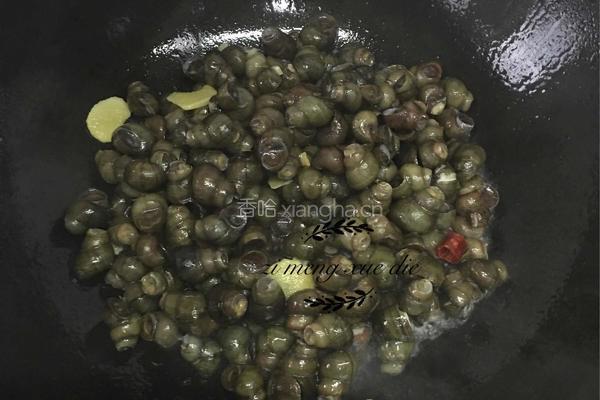 爆炒酱螺丝的做法图解6
