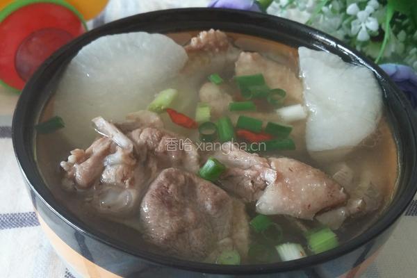 鸭肉萝卜汤的做法图解6