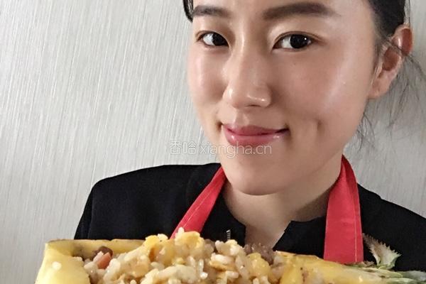 菠萝炒饭的做法图解10