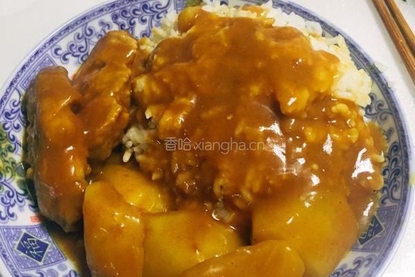 咖喱鸡翅