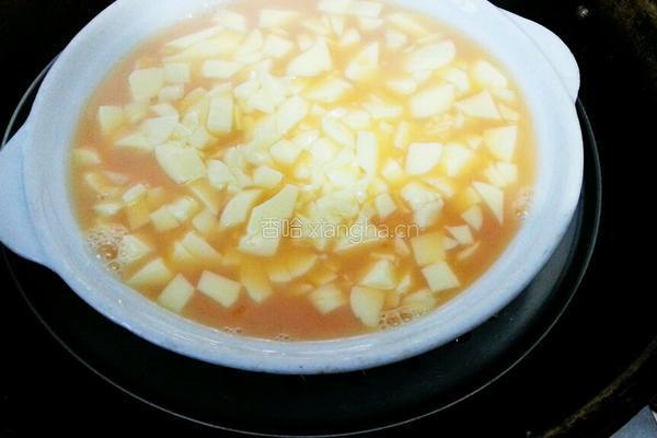 肉沫盖鸭蛋豆腐的做法图解5