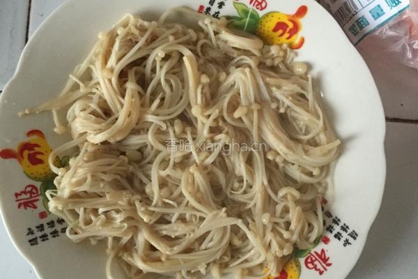 金针菇的做法图解2