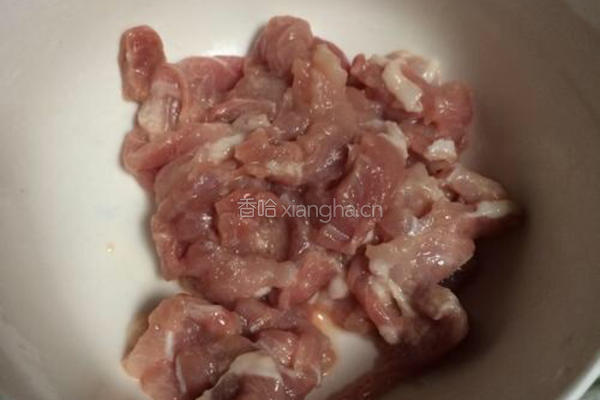 笋干肉丝的做法图解2
