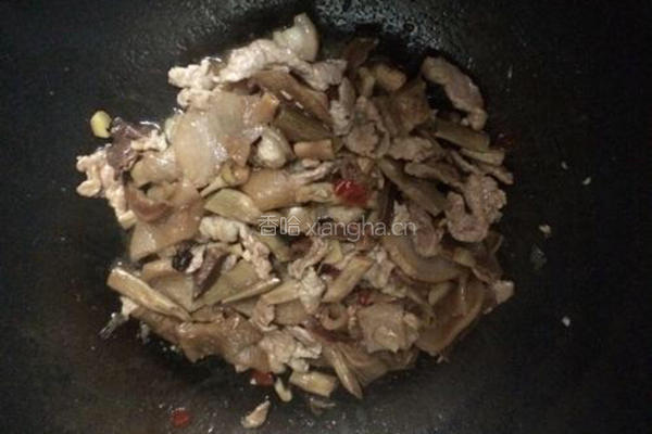 笋干肉丝的做法图解6