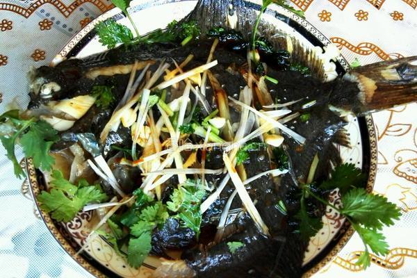 清蒸多宝鱼的做法图解6