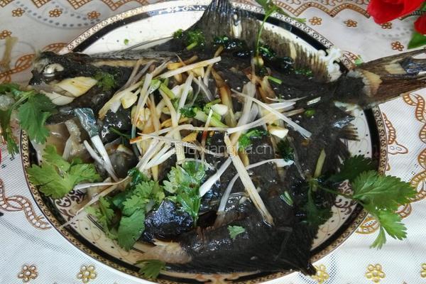 清蒸多宝鱼的做法图解9