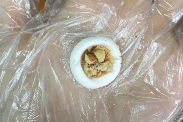 花生榛子酒酿圆子的做法图解3