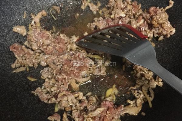尖椒肉丝的做法图解4