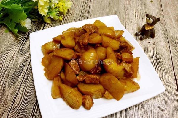 土豆炖红烧肉的做法图解10