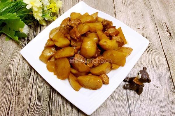 土豆炖红烧肉的做法图解11