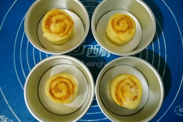 肉松火腿面包卷的做法图解13