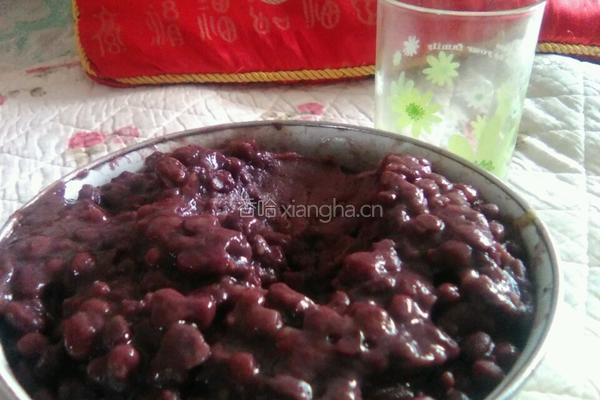红小豆泥豆包的做法图解2