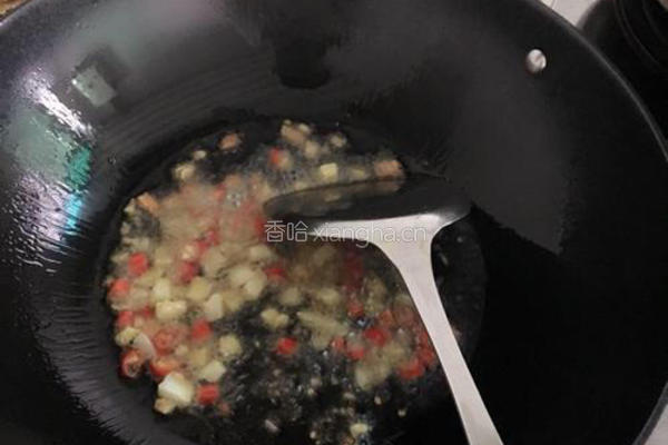 藿香炒四季豆的做法图解4