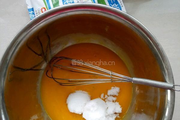 黑加仑抹茶戚风蛋糕的做法图解3