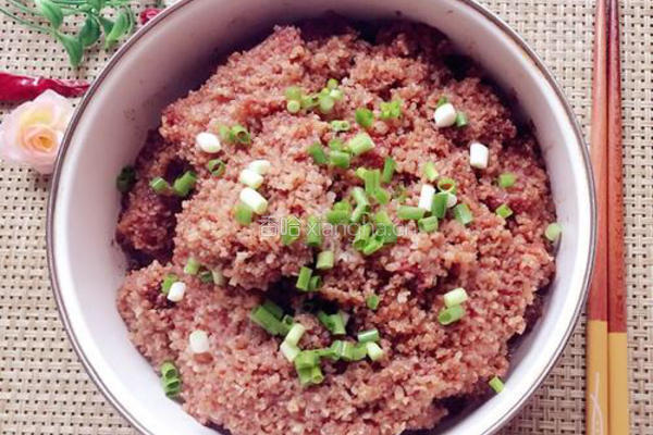 芋头粉蒸肉的做法图解8