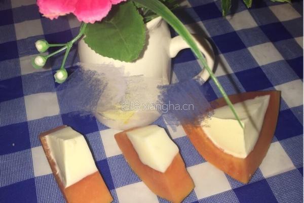 木瓜牛奶冻的做法图解7