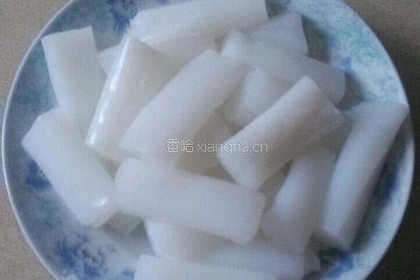 炒肠粉的做法图解1