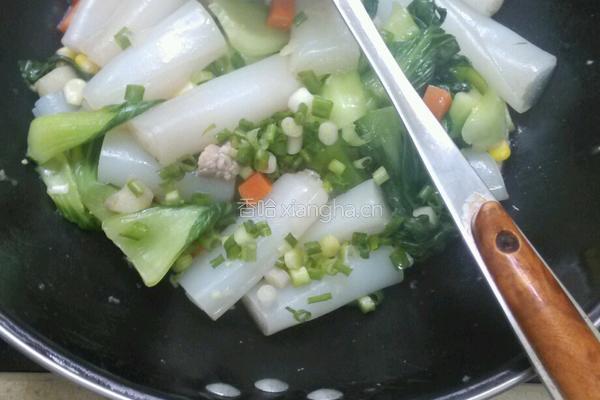 炒肠粉的做法图解6