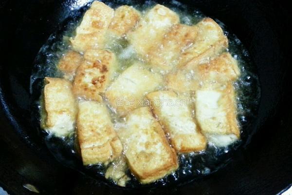 肉沫煎豆腐的做法图解6
