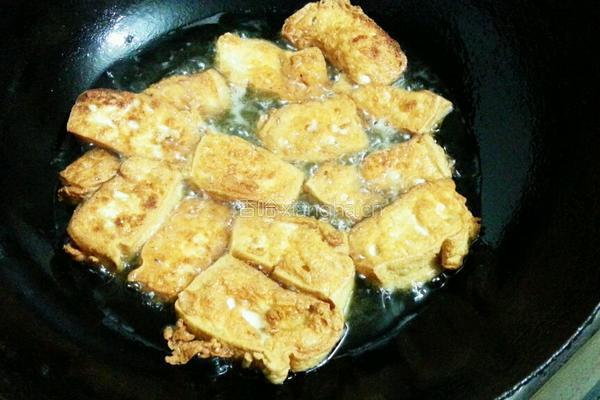 肉沫煎豆腐的做法图解7