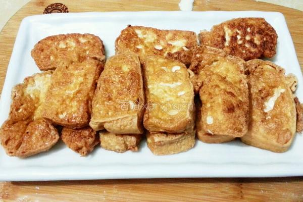 肉沫煎豆腐的做法图解8