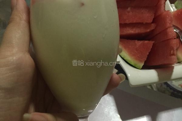 西瓜蜂蜜自制酸奶的做法图解4