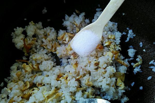 鸡蛋炒饭的做法图解14