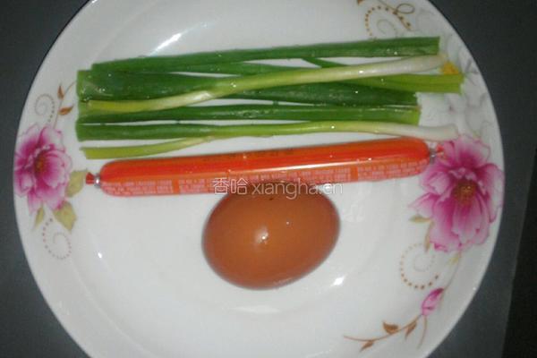 鸡蛋炒饭的做法图解1