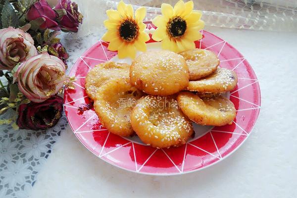 炸南瓜饼的做法图解16