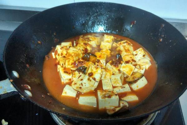 简易麻婆豆腐的做法图解6