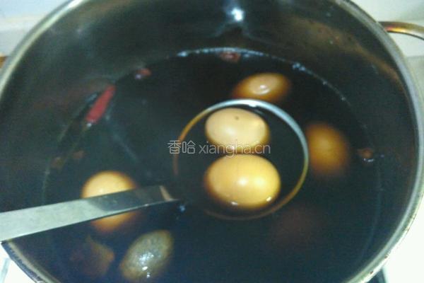 卤五香茶叶蛋的做法图解4