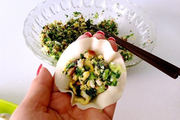 香菇青菜素锅贴的做法图解14
