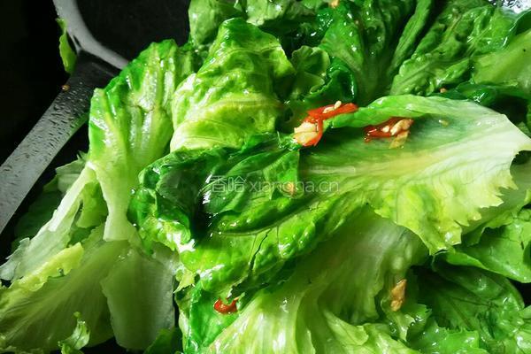 呛生菜的做法图解5