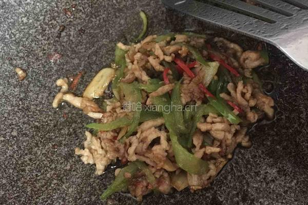 青椒肉丝面的做法图解6