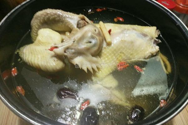 清炖整只鸡的做法图解6