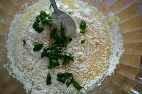 葱油鸡蛋饼的做法图解4