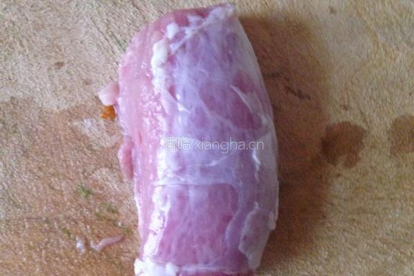 肉丝豇豆角的做法图解1