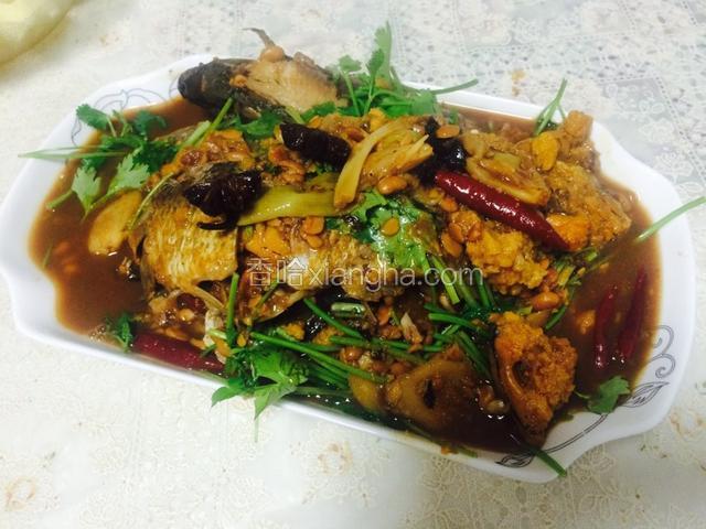 酱炖鲫鱼