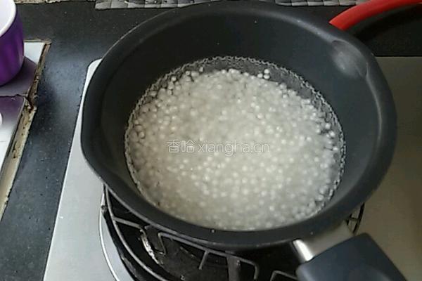 木瓜椰汁西米露的做法图解13