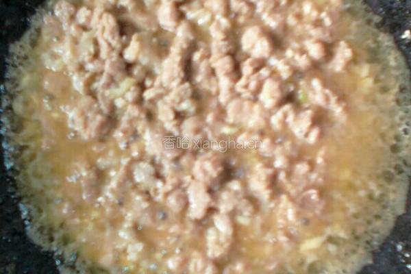 肉沫玉米粒的做法图解5