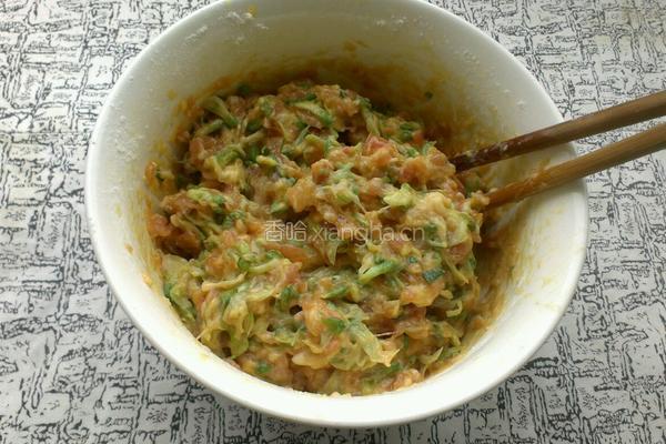 槐花肉末饼的做法图解7
