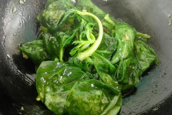 蒜蓉木耳菜的做法图解7
