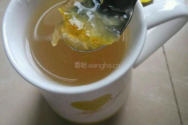 柠檬蜂蜜柚子茶的做法图解7