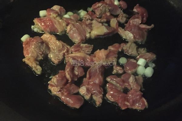 炒牛肉的做法图解4
